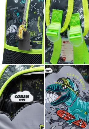 Imagem de Kit Infantil de Rodinhas Com Estojo e Lancheira Térmica Reforçada Escolar