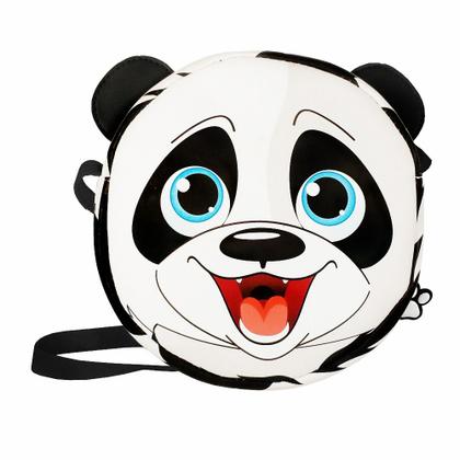 Imagem de Kit Infantil Feminino Bolsa e Estojo Ursinho Panda, Magicc Bolsas