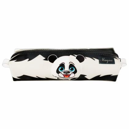 Imagem de Kit Infantil Feminino Bolsa e Estojo Ursinho Panda, Magicc Bolsas