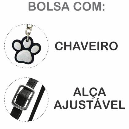 Imagem de Kit Infantil Feminino Bolsa e Estojo Ursinho Panda, Magicc Bolsas