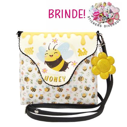 Imagem de Kit Infantil Feminino Sapatilha e Bolsa Abelhinha, Magicc Kids