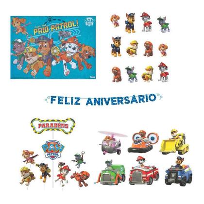 Imagem de Kit Infantil Festa Fácil Patrulha Canina - Piffer