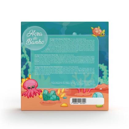 Imagem de Kit Infantil Giovanna Baby Gaby Hora Do Banho Rosa Com Sabonete Vegetal