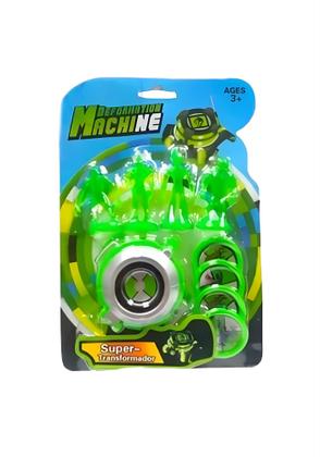 Imagem de Kit Infantil Máscara Realista Ben 10 + Omnitrix Lança Disco