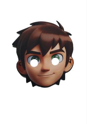 Imagem de Kit Infantil Máscara Realista Ben 10 + Omnitrix Lança Disco