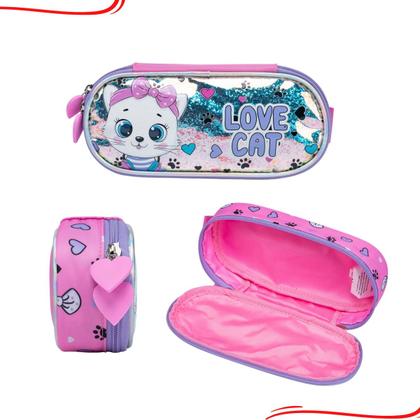 Imagem de Kit infantil mochila rodinha reforçada yupe