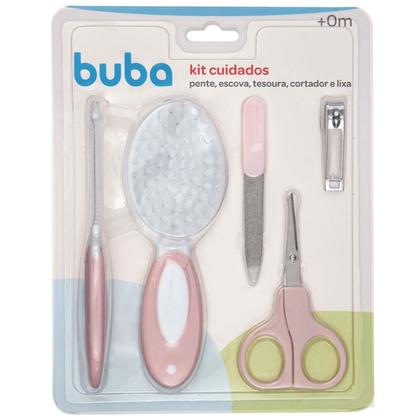 Imagem de Kit Infantil para Cuidado e Higiene do Bebê Acessórios e Tesoura