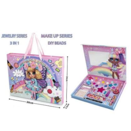 Imagem de Kit Infantil Sem Bagunça Com Pulseiras E Make