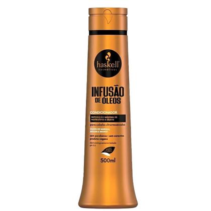 Imagem de Kit Infusão de Óleos Haskell Shampoo + Condicionador 500ml