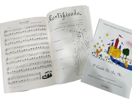 Imagem de Kit Iniciação ao Piano O Castelo Dó Ré Mi + O Sonho Dourado por Aparecida Faulin - Ricordi