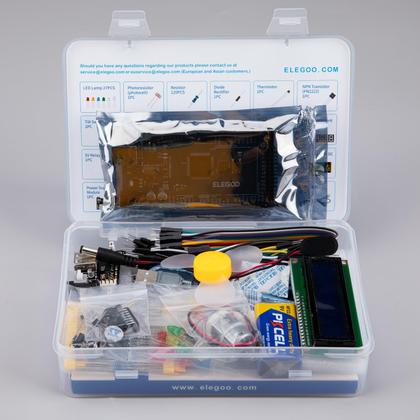 Imagem de Kit inicial do projeto ELEGOO Mega R3 2560 com Arduino IDE MEGA