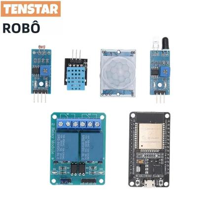 Imagem de Kit Inicial ESP32 Para Projetos Arduino Placa De Desenvolvimento WIFI Com Tutoriais E Caixa