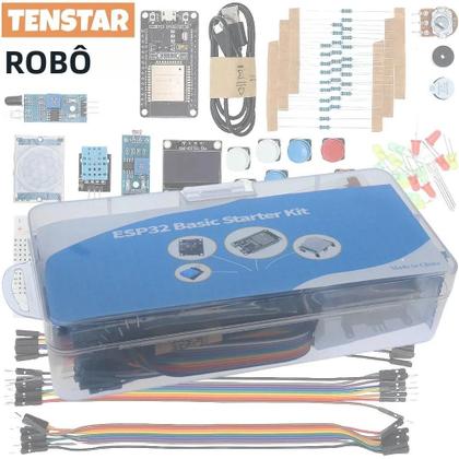 Imagem de Kit Inicial ESP32 Para Projetos Arduino Placa De Desenvolvimento WIFI Com Tutoriais E Caixa