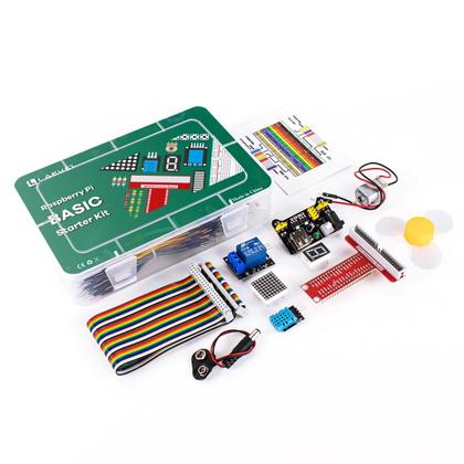 Imagem de Kit inicial LAFVIN Basic para Raspberry Pi com placa de ensaio e LCD1602