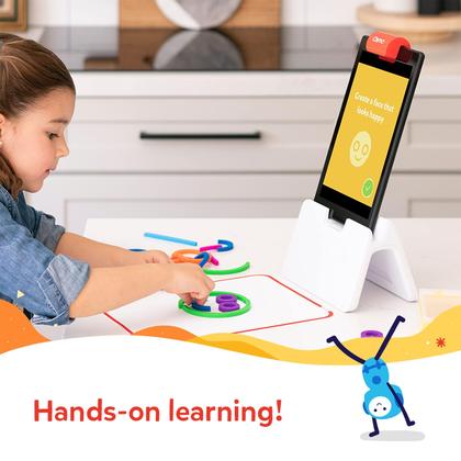 Imagem de Kit inicial Osmo Little Genius para tablet Fire com 4 jogos de 3 a 5 anos