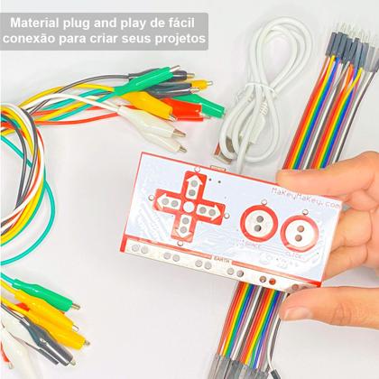 Imagem de KIT Iniciante Scratch com Tutorial para Makey Makey Deluxe