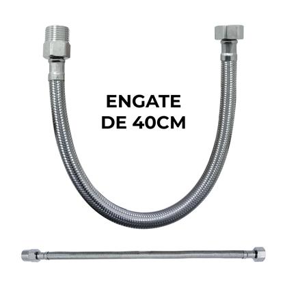 Imagem de Kit Instalação Anel de Vedação Completa Vaso Sanitário Caixa Acoplada + Parafusos + Engate Flexível