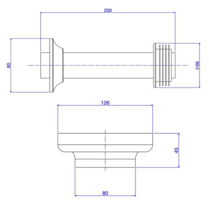 Imagem de Kit Instalação Bacia com Fixação Lateral 1201.C.KIT.P
