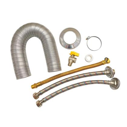 Imagem de Kit instalação do Aquecedor Compatível Rinnai REU E15 - 2 Metros Duto