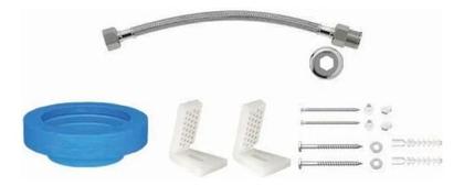 Imagem de Kit instalação p/bacia com caixa fixação lateral deca 1201.c.kit.pcd