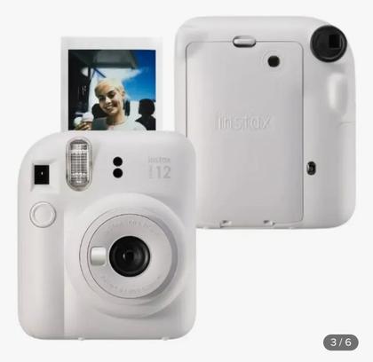 Imagem de Kit instax Mini12 com pack filme 10 branca