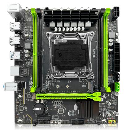 Imagem de Kit Intel Xeon E5 2640 V4 com Placa-Mãe X99 - 16GB DDR4 2133MHz e NVMe M.2 SATA