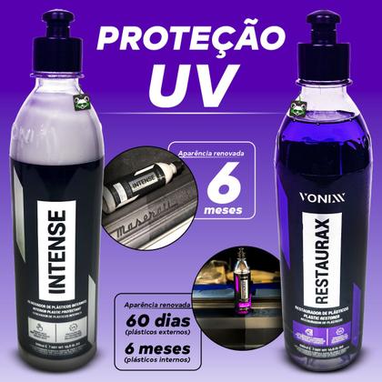 Imagem de Kit Intense 500ml + Restaurax 500ml + 2 Aplicadores Vonixx