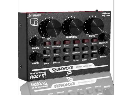 Imagem de Kit interface de audio soundvoice lite kt 300 para celular