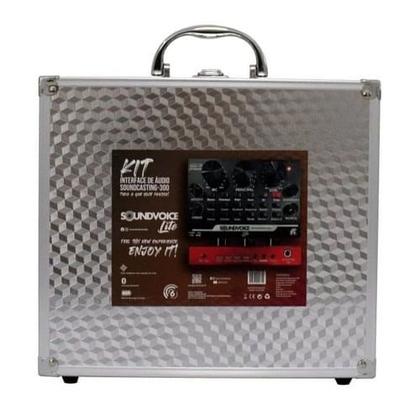 Imagem de Kit interface de audio soundvoice soundcasting kt-300