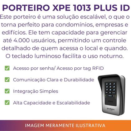 Imagem de Kit Interfone Coletivo Sem Fio Intelbras 4G ICW 4002 com Porteiro Eletrônico e 50 Chaveiros RFID