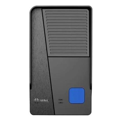 Imagem de Kit Interfone Hdl Class Grafite Porteiro Eletrônico Residencial