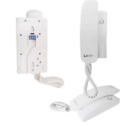 Imagem de Kit Interfone Porteiro Coletivo Smart Predial + 8 Monofones Lider
