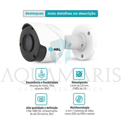 Imagem de Kit Interfone Wifi Completo com 2 Câmeras Externas Acesso via Aplicativo