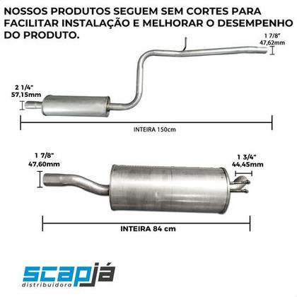 Imagem de Kit Intermediário + Traseiro Doblo Cargo 1.3 16v 2001 A 2007