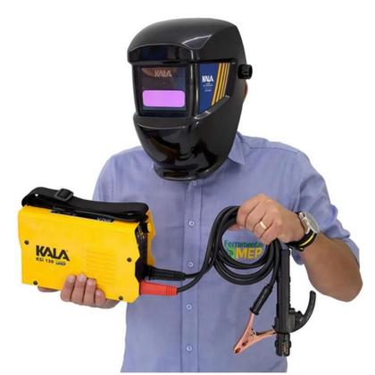 Imagem de Kit Inversor De Solda Tig 130a Bivolt + Máscara - Kala