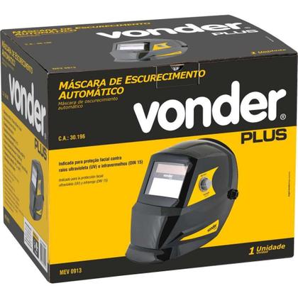 Imagem de Kit Inversor para Solda com Eletrodo e TIG RIV 250 com Máscara para Solda MEV 0913 Plus