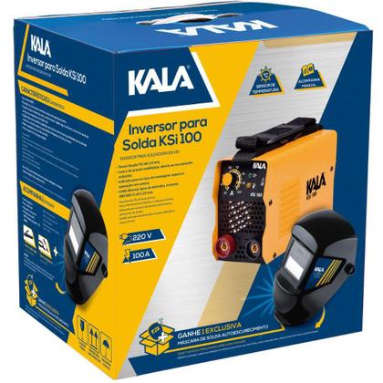 Imagem de Kit Inversor Solda Com Mascara 220V Kala