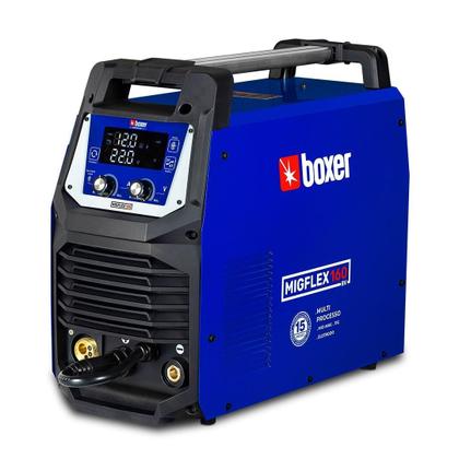 Imagem de Kit Inversora Solda Multiprocesso Boxer Migflex 160Bv +