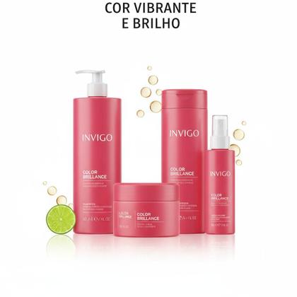 Imagem de Kit Invigo WellaShampoo NutriEnrich 200ml Máscara Color Brilhallice 150ml Óleo Capilar Reflections 100ml Nutrição, Brilho e Proteção para Cabelo