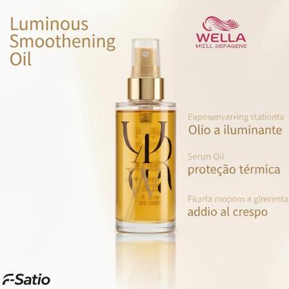 Imagem de Kit Invigo WellaShampoo NutriEnrich 200ml Máscara Color Brilhallice 150ml Óleo Capilar Reflections 100ml Nutrição, Brilho e Proteção para Cabelo