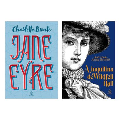 Kit Irmãs Brontë - Jane Eyre + A Inquilina de Wildfell Hall + O
