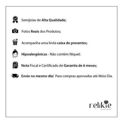 Imagem de Kit Isabela - Colar 45 cm + Pulseira Corrente Elos banhado em ouro 18k