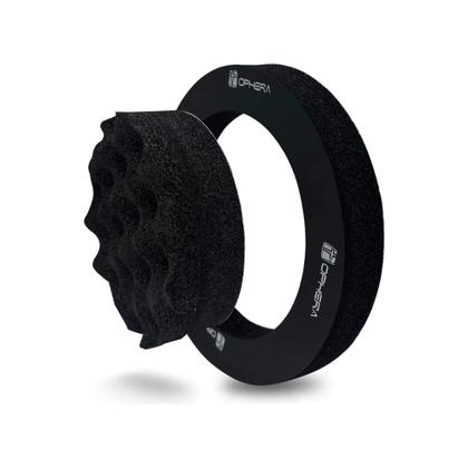 Imagem de Kit Isolamento Acústico Veicular Ophera: 5 Mantas 46x80cm + Par Anel Phantom Sound Rings 6,5"