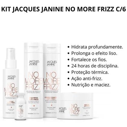 Imagem de Kit Jacques Janine No More Frizz C/6