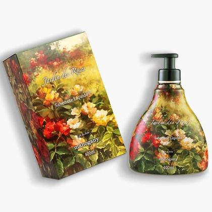 Imagem de Kit Jardin des Roses Mahogany Sabonete Liquido 400ml Hidratante 350ml