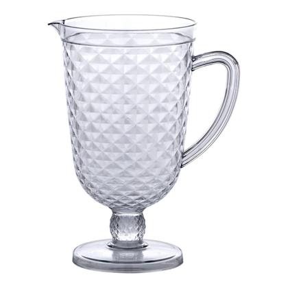 Imagem de Kit Jarra Acrílico 2,5L Suco ou Água + 6 Taças 480ml Luxxor