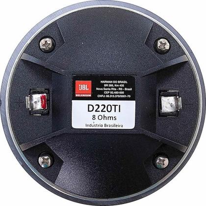 Imagem de Kit Jbl Selenium D220ti 80watts + Corneta Trio Branca Rosca