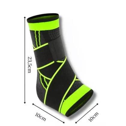 Imagem de Kit Joelheira E Tornozeleira De Compressão Tensor Ajustável