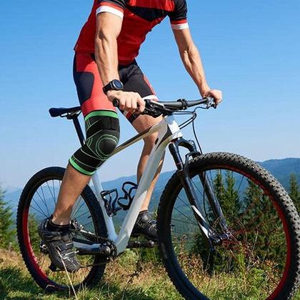 Imagem de Kit Joelheira E Tornozeleira De Compressão Tensor Ajustável