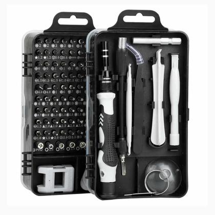 Imagem de Kit Jogo 115 Chaves Precisão Celular Fenda Phillips Torx Y